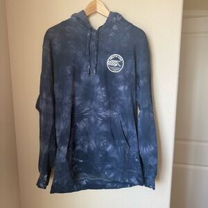 South End Surf Shop Tie-Dye Hoodie | Independent Trading Co | Size L